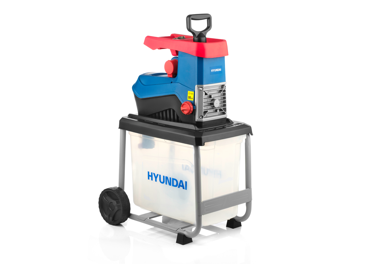 Електричний садовий подрібнювач Hyundai HYCH 2800, фото 1