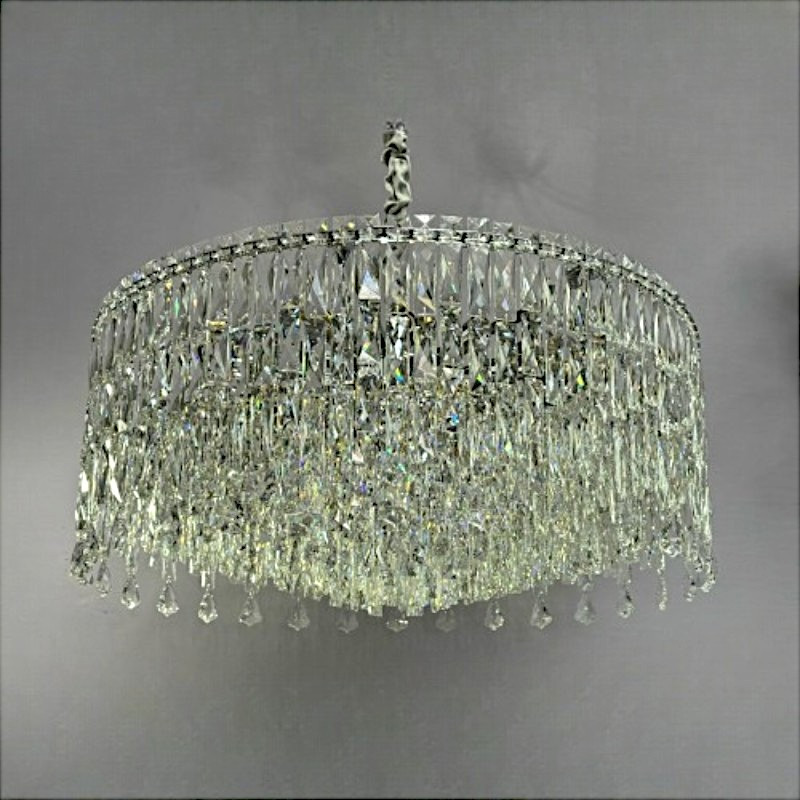 Кришталева люстра в хромі/золоті Linisoln 7073-800, фото 1