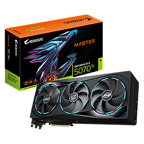 Відеокарта GeForce RTX 5070 Ti 16GB Gigabyte Aorus Master (GV-N507TAORUS M-16GD)
