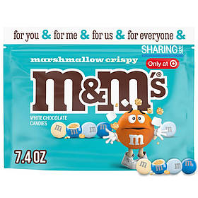 Драже M&M´s Marshmallows Crispy White Chocolate 209g