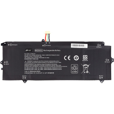 Акумулятор до ноутбука HP Elite X2 1012 G1 (MG04) 7.6V 5000mAh PowerPlant (NB461745), фото 1