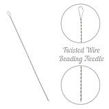 Beading-Twisted Wire (5шт) Набір скручених бісерних голок (нанизування) Colonial Needle (США) CB-TW-10, фото 2