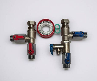 Комплект підключення водонагрівача 1/2" без клапана