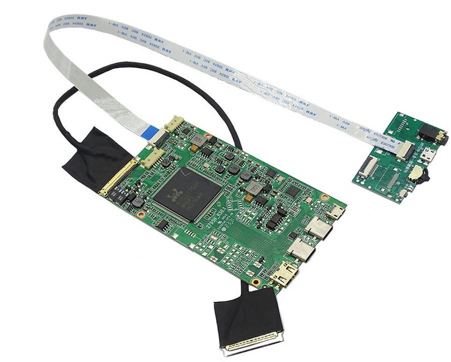 Універсальний контролер скалер LRX_1H1DPUSB55T 30pin 60HZ, фото 1