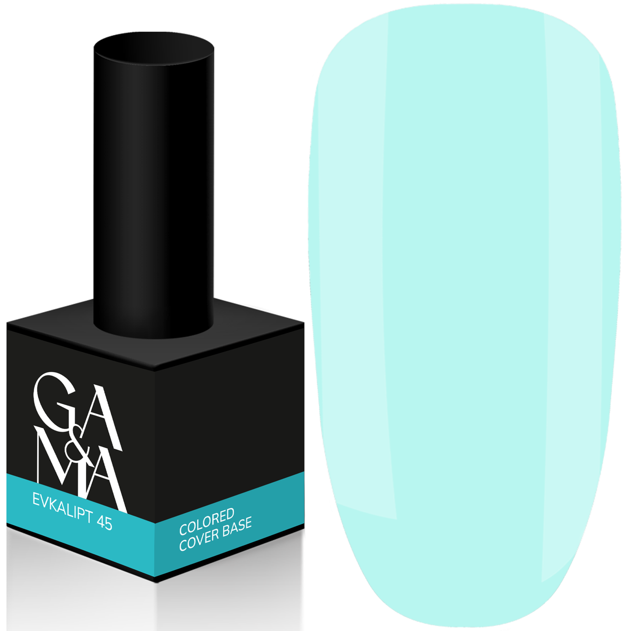 Кольорова база GaMa Cover Base №045 Evkalipt, 15 мл ментолова