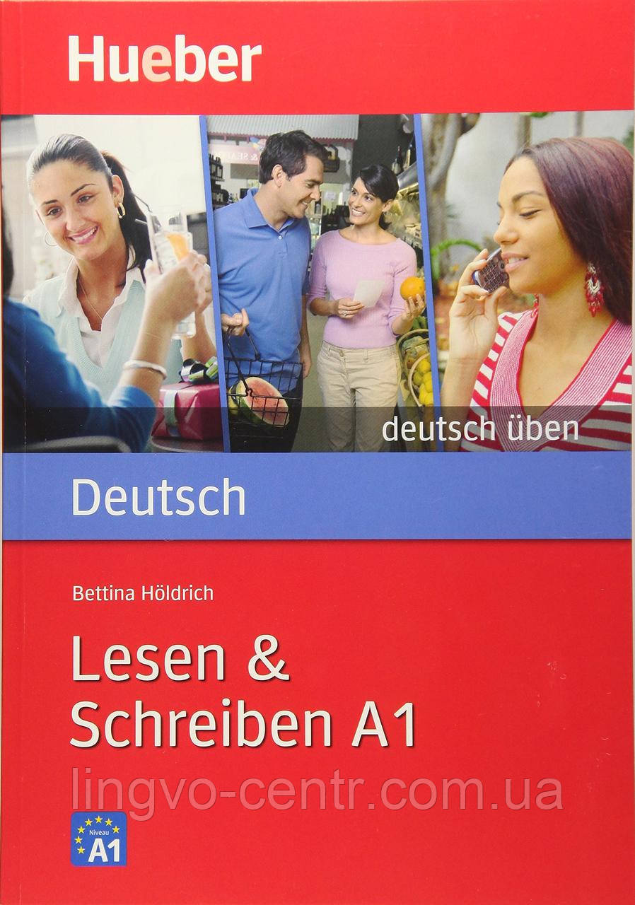 Книга для вивчення німецької мови. Deutsch uben, Lesen & Schreiben A1, фото 1