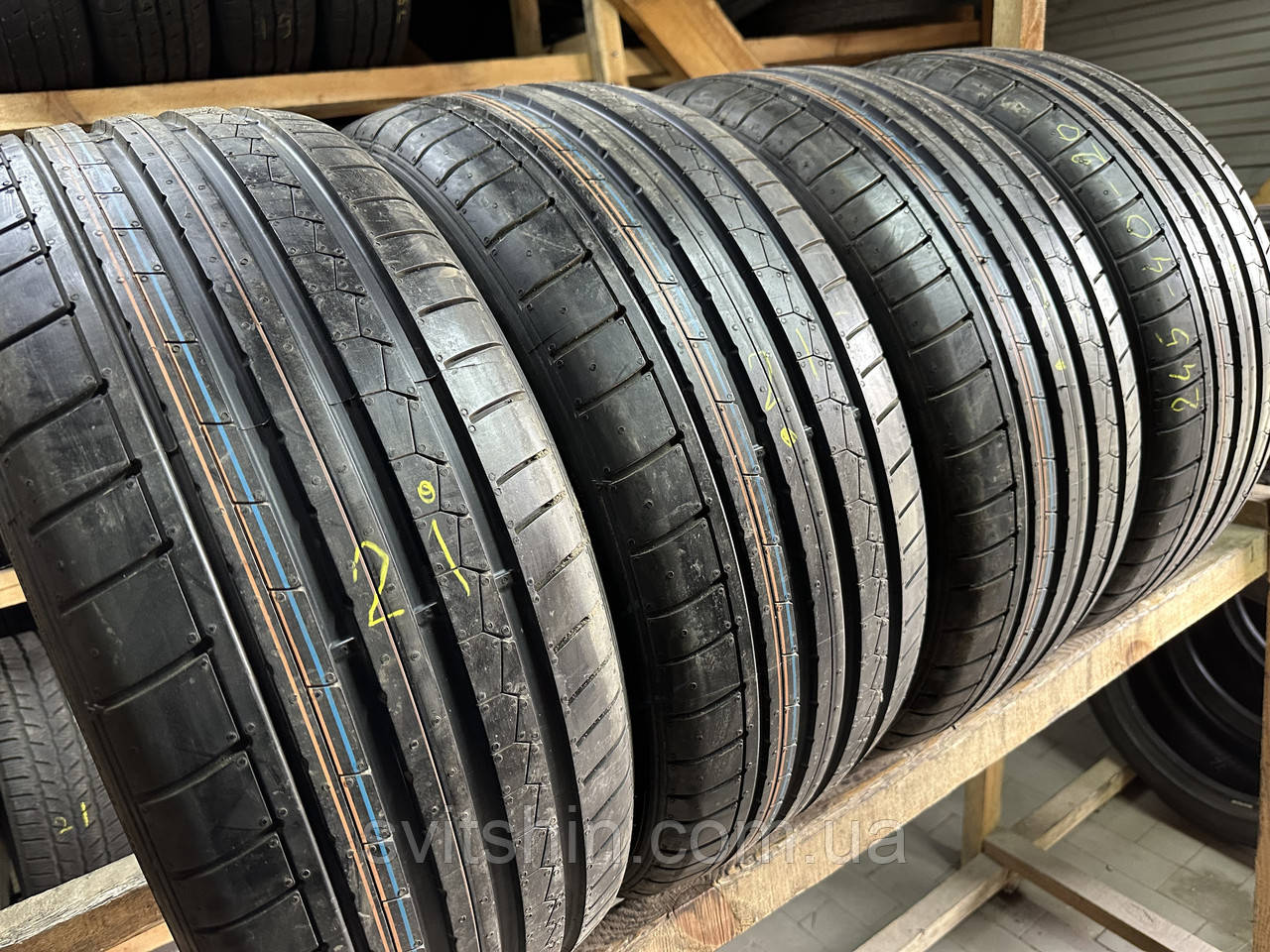 Як нові літні шини 245/40R20 99Y Dunlop Sp Sport Maxx GT 2021рік, фото 1