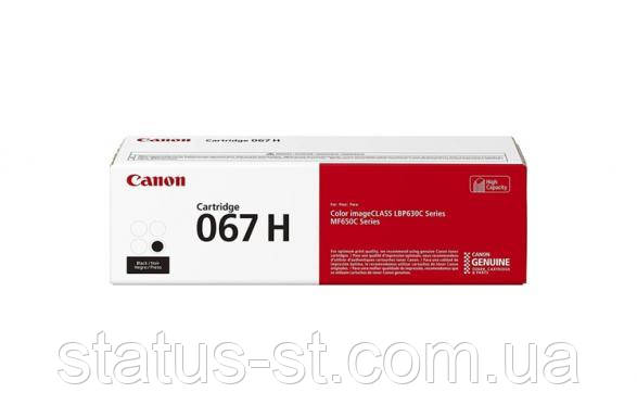 Заправка картридж Canon 067H Black для i-SENSYS LBP631Cw, i-SENSYS LBP633Cdw, i-SENSYS MF651Cw, i-SENSYS MF655C, фото 1