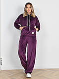 4310-11 Спортивний костюм жіночий велюр норма (3 од: 44,46,48), фото 2