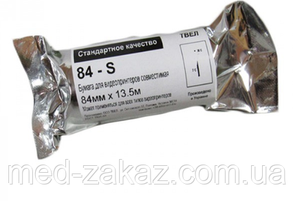 Термопапір для відеопринтерів 84x13,5 84S, Твел, 1 шт.