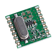 Передавач RFM119SW-868S1 Hope RF, 16x16x4,9 мм