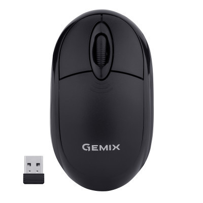 Мишка Gemix GM185 Wireless Black (GM185Bk), фото 1