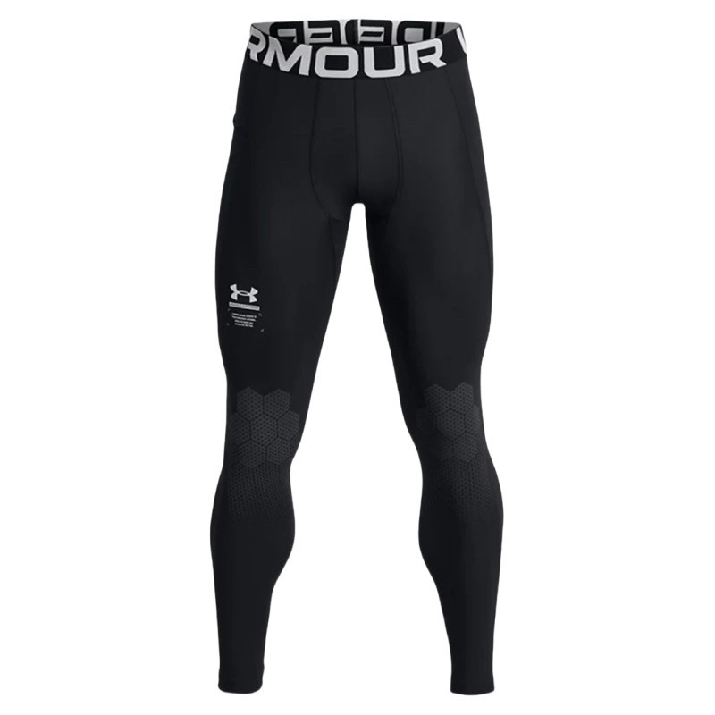 Лосини легінси Under Armour HeatGear Armour Print Leggings Black/Halo Gray