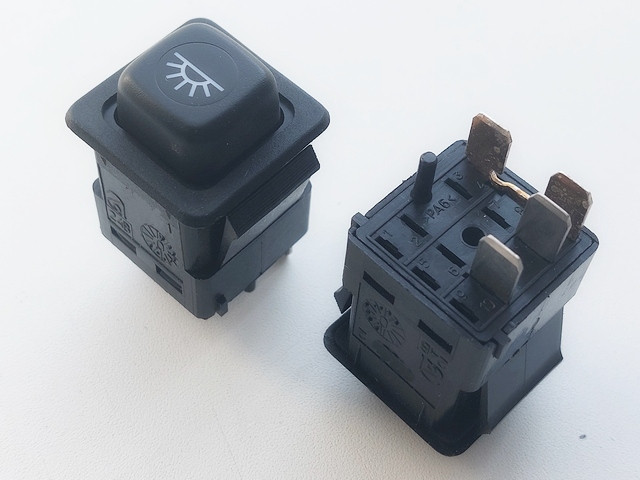 Кнопка освітлення салону ГАЗ, ЗІЛ (Авaр/Автoapм.) 3842.3710-02.09, фото 1