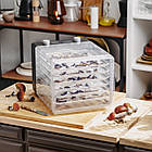 Сушарка для грибів, фруктів та овочів Adler AD 6660, 600 Вт — 6 піддонів з нержавіючої сталі, таймер, регулювання температури,, фото 9