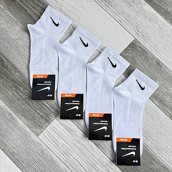 Шкарпетки жіночі бавовна сітка короткі Nike Performance Tennis, Туреччина, розмір 36-40, білі, 05254
