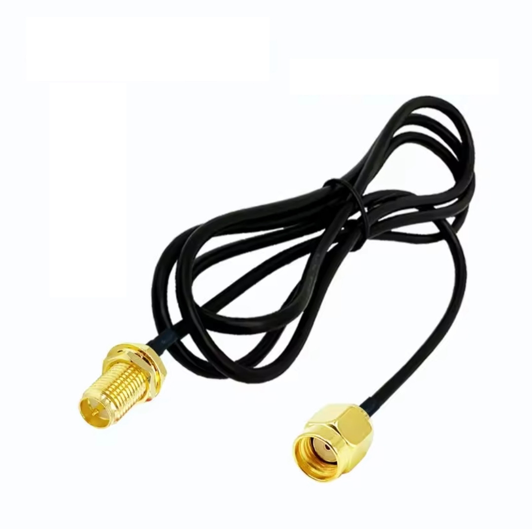 Кабель подовжувач роз'єму RGB74 RP SMA Male to PR SMA Female 2 метри антен WIFI/4G
