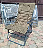 Карпове крісло для риболовлі та відпочинку на природі Тролінг Люкс, фото 3