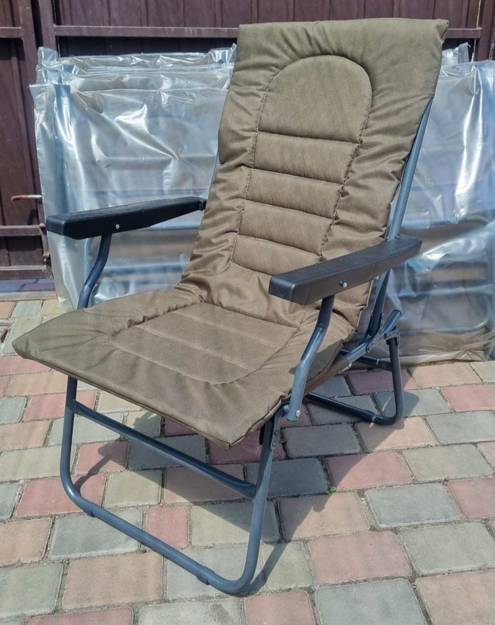 Карпове крісло для риболовлі та відпочинку на природі Тролінг Люкс, фото 1