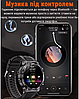 Смарт годинник чоловічий водонепроникний із захистом ip68 чорний розумний Smart Watch прийом дзвінків Modfit Titan-X, фото 6