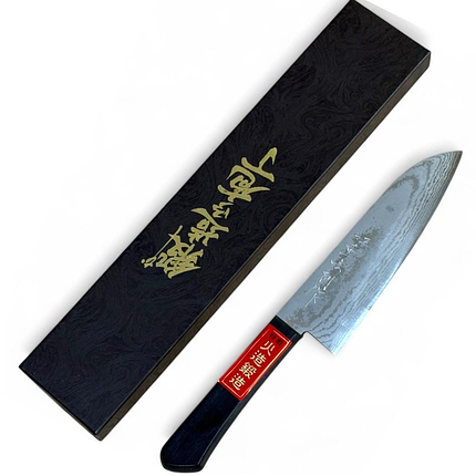 Ніж кухонний Honmamon / Хонмамон Santoku 170 мм лезо (Японія), фото 1