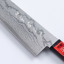 Ніж кухонний Honmamon / Хонмамон Santoku 170 мм лезо (Японія), фото 3