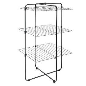 Сушарка для білизни 72x64x119 см чорне покриття METALTEX Rennes 408073 000 - MegaLavka