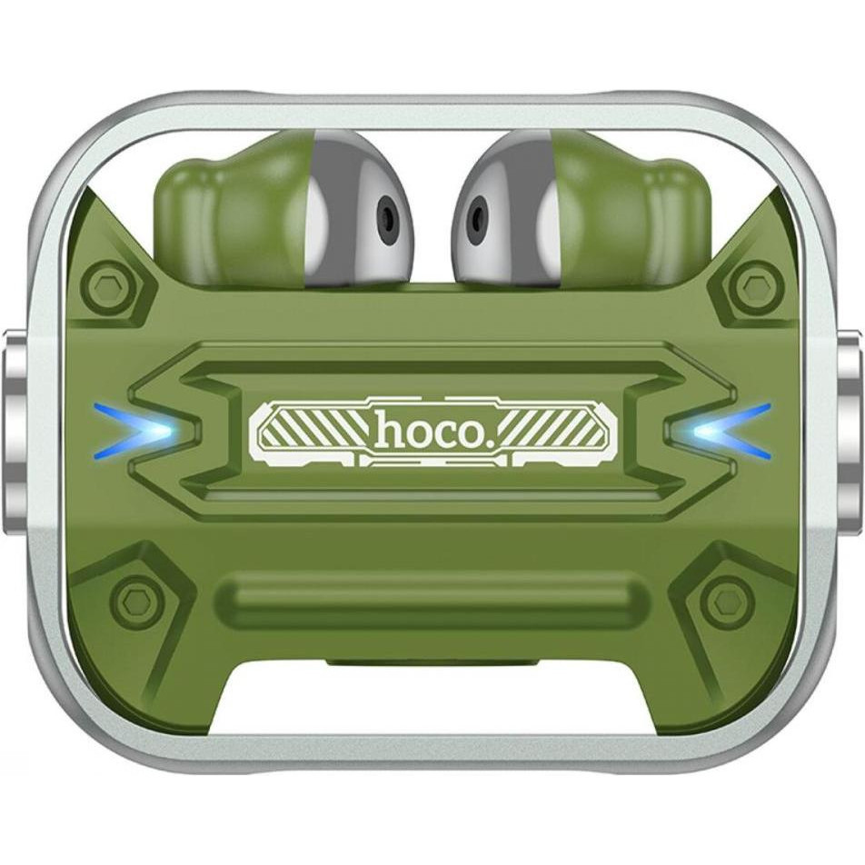 Навушники HOCO EW55 Trendy true wireless BT gaming headset Army Green