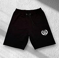 Чоловічі трикотажні шорти з патріотичним принтом, по бірці р.М, підійдуть і на р.S, заміри дивіться в описі