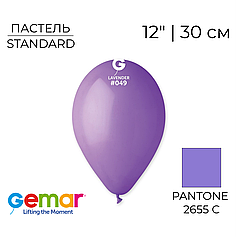 GEMAR-ДЖ 12" G110 049 Пастель Лавандовий | Standard Lavender