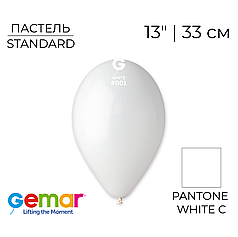 GEMAR-ДЖ 13" G120 001 Пастель Білий | Standard White