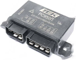 Реле поворотів ГАЗель, ВОЛГА, ГАЗ 53, БИЧОК (аналог 572.3777) (вир-во Україна) (АВТО-СОЮЗ 88) РС950П-3726010