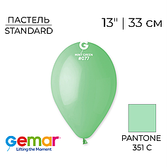 GEMAR-ДЖ 13" G120 077 Пастель М'ятний | Standard Mint Green