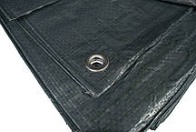 Тент 100г/м2  12х15м "Grey" тарпауліновий тент, фото 5