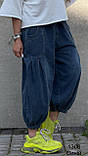 Джинси широкі багі укорочені, фото 2