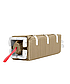 Манеж дитячий CARRELLO Porta CRL-18103 Sand Beige (Карелло Порта), дворівневе дно, 125х65х79 см, фото 4