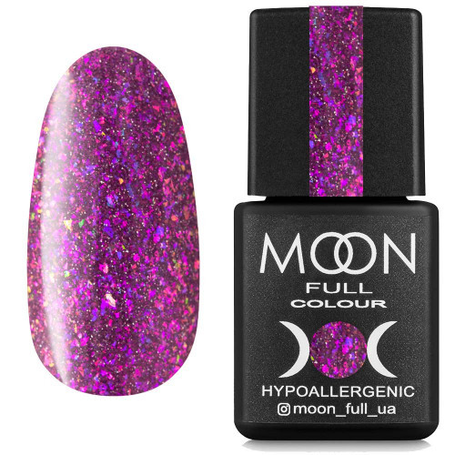 Гель-лак Moon Full Chrome Flake Disko №02 світловідбиваючій 8 мл