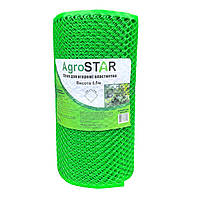 Сітка пластикова для огорожі"AgroStar"15*15мм(0,5*50м)Р*
