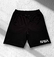 Чоловічі трикотажні шорти з логотипом Nasa, маломірять, орєнтов. на XS/S, див.на заміри в описі