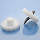 Шестерні для м'ясорубки Saturn ST-FP1098 ST-FP0095 ST-FP8090 ST-FP8092 комплект 2шт, фото 5