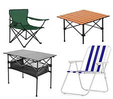 Столики і стільчики