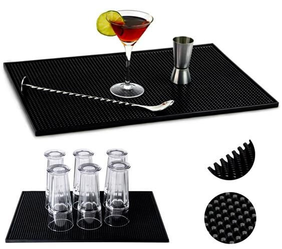 Килимок для сушіння посуду Ruhhy 8637 (довжина/ширина/висота): 45/30/1см, фото 1