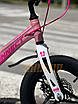 Велосипед дитячий 14" Corso CONNECT MG-14608 рожевий на зріст 95-105 см, фото 3