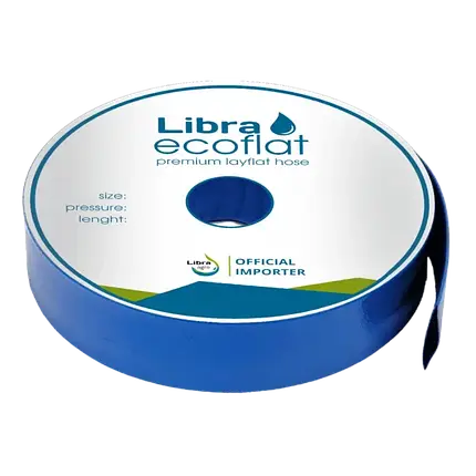 Гнучковий шланг Libra EcoFlat 6 (150 мм) Light 3 атм 100 м, фото 1