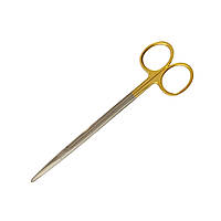 Операційні ножиці Metzenbaum з одним гострим кінцем, зігнуті Gold Series Tisson Medical. Довжина 20 см