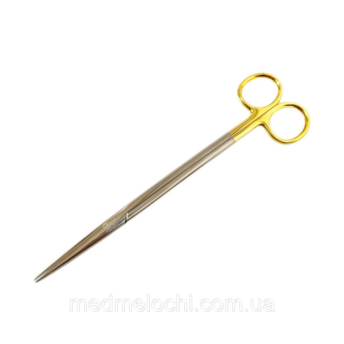Операційні ножиці Metzenbaum тупокінцеві, прямі Gold Series Tisson Medical. Довжина 20 см