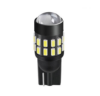 T10 W5W 12-24V з лінзою Габарити світлодіодні LED