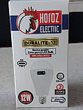 Лампа акумуляторна DURALITE-12 12W 6400К E27 Horoz Electric матова біла пластикова з портом USB А60, фото 11