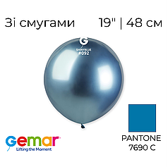 GEMAR-ДЖ 19" GB150 092 Хром Синій | Shiny Blue