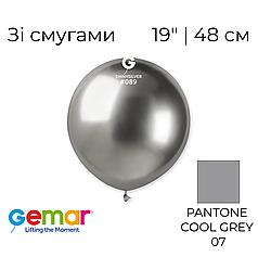 GEMAR-ДЖ 19" GB150 089 Хром Срібний | Shiny Silver